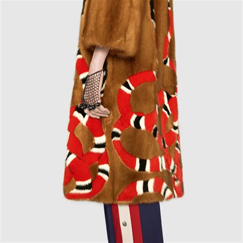 gucci coats womens|gucci fur coats female.